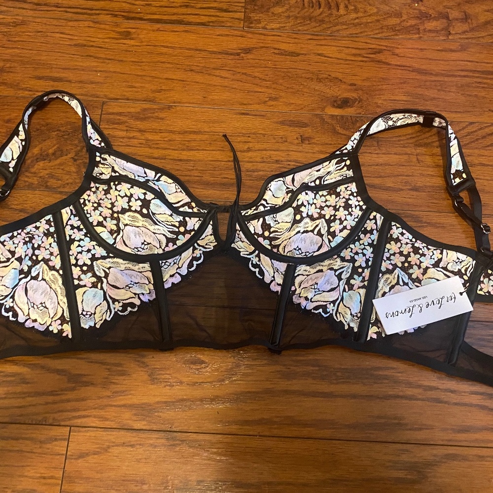 For love lemon bra sz m new